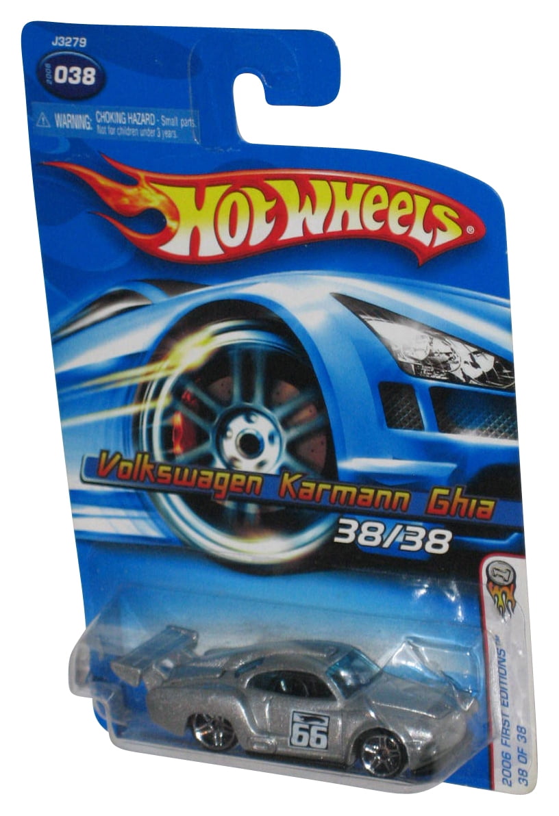 ホットウィール Volkswagen Karmann Ghia Hot Wheels 2006 First Editions 38/38 Silver Volkswagen