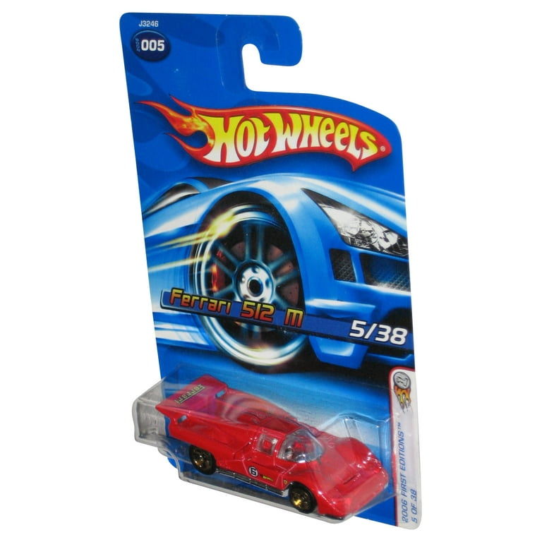 Hot Wheels FERRARI 512M マットレッド Hot Wheels ~ Ferrari 512 M ~ 2011 Garage Ferrari Series 6/6