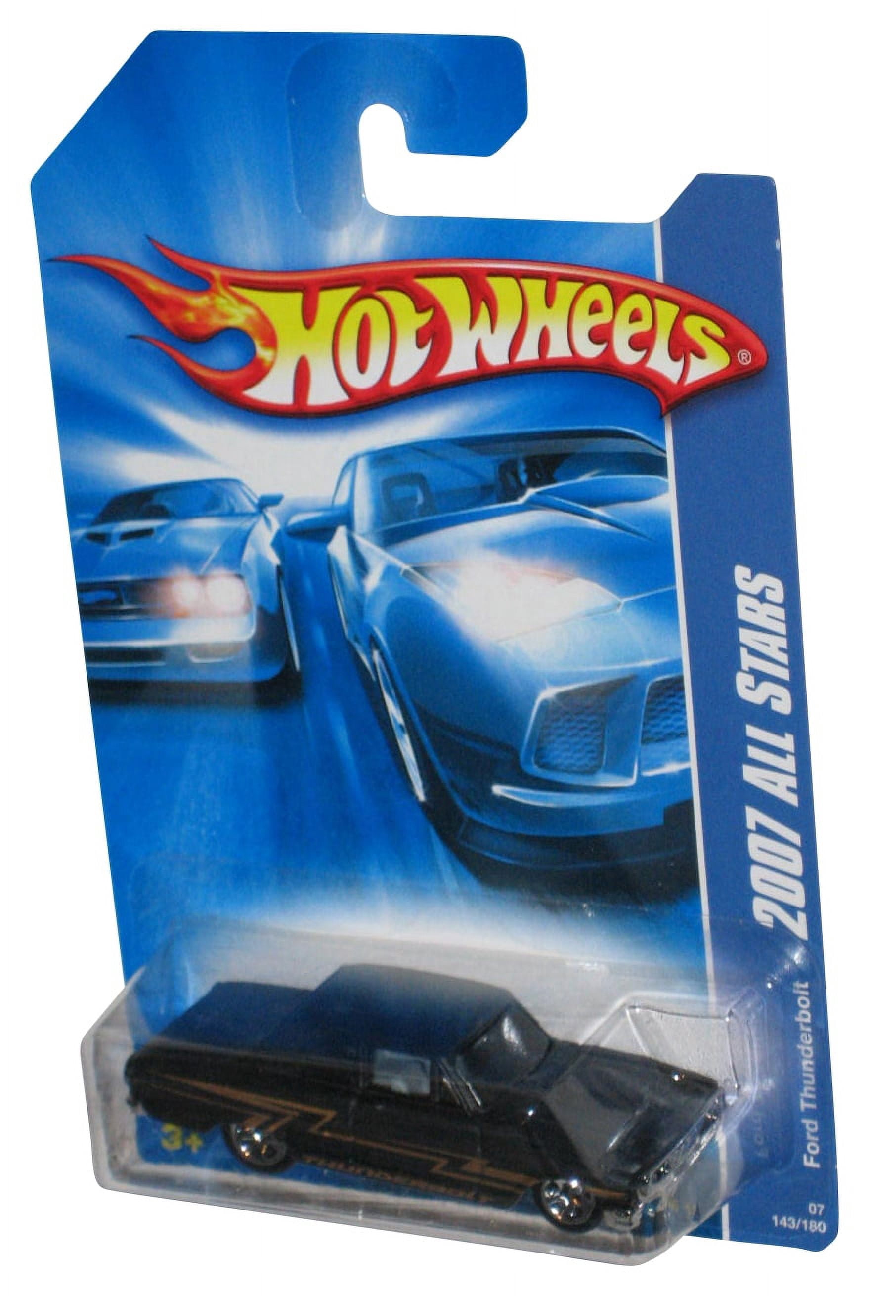 Hot Wheels フォード　エアロスター Hot Wheels 2007 All Stars Black Ford Thunderbolt Toy Car 143/180
