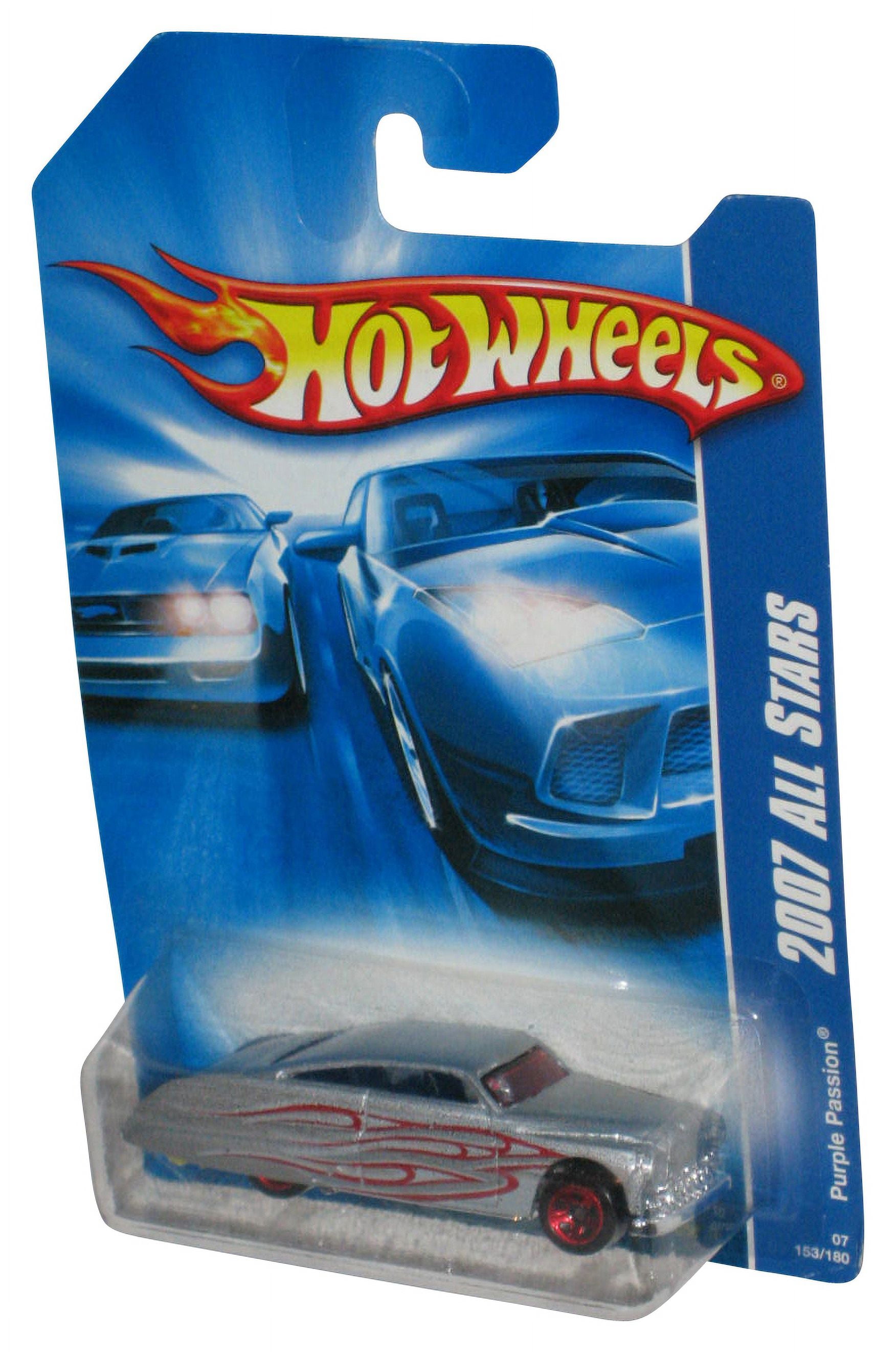 ミニカー Hot Wheels NEWSLETTER PASSION SILVER Hot Wheels 2007 All Stars Silver Purple Passion Toy Car 153/180