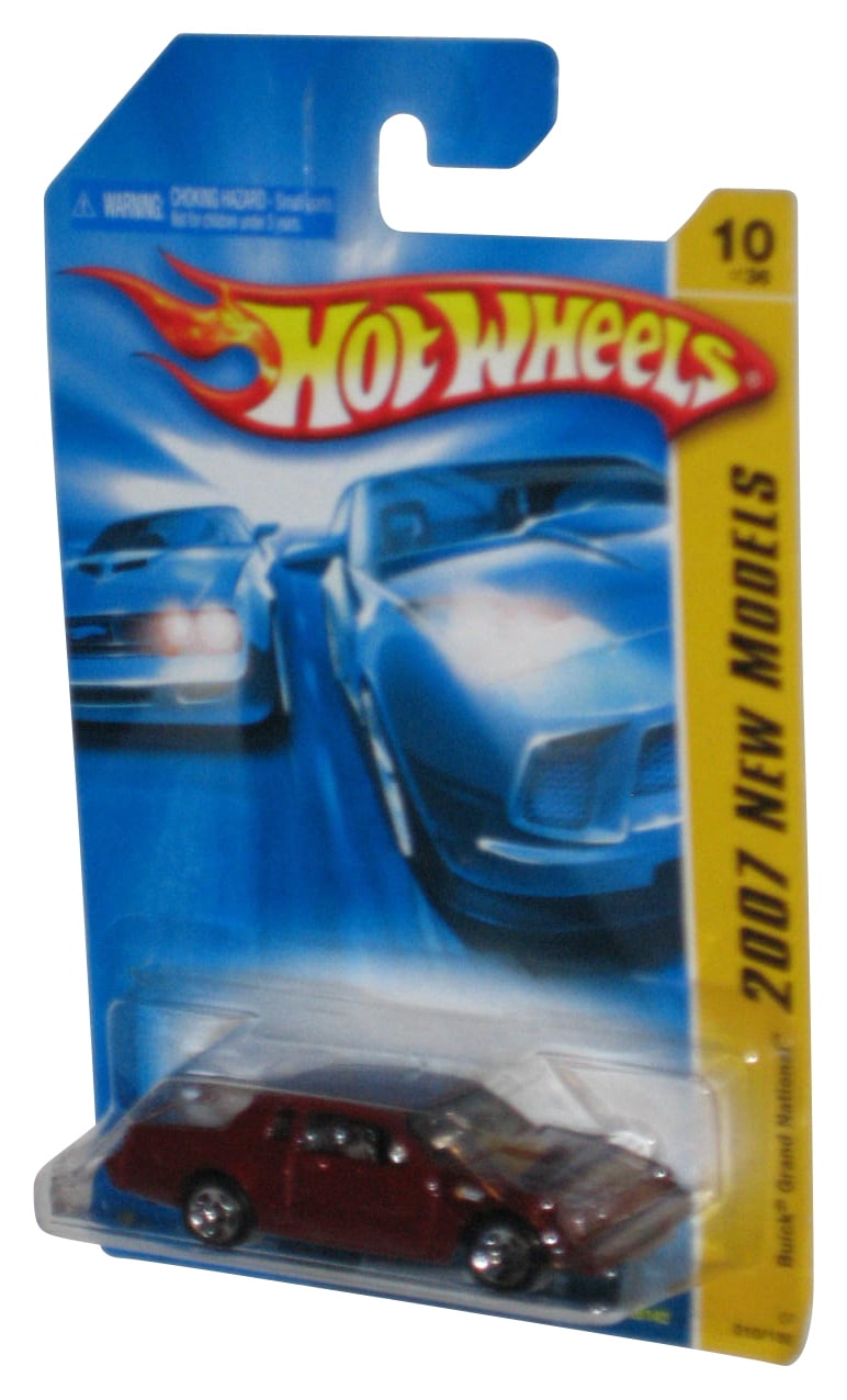 Hot Wheels 2007 New Models Red Buick Grand National Toy Car 010/180