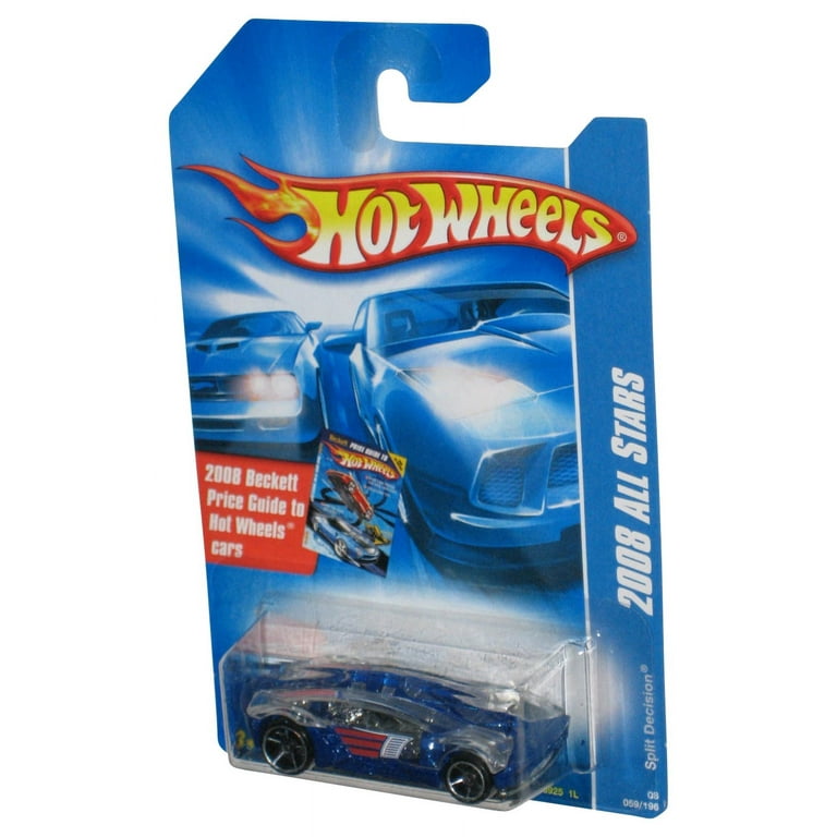 Hot Wheels 2008 All Stars Blue Split Decision Toy Car 059