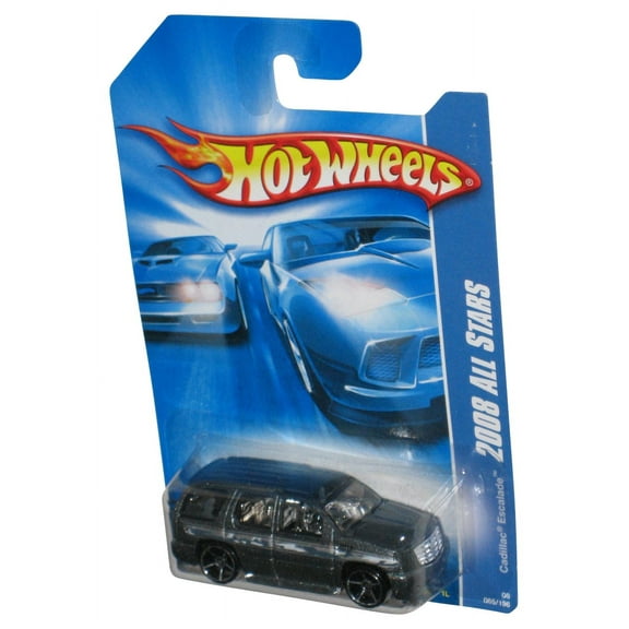 Hot Wheels 2008 All Stars Cadillac Escalade Silver Toy Car 065/196