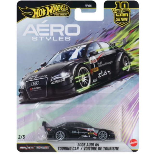 Hot Wheels 2008 Audi A4 Touring Car Aero Styles Pop Culture Premium ...
