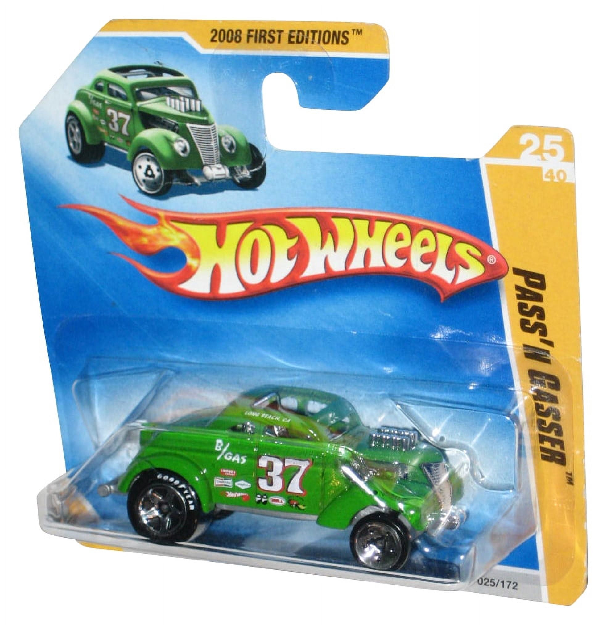Hot Wheels 2008 New Models 1:64 Diecast Car - Yellow Pass 'n Gasser - View #2