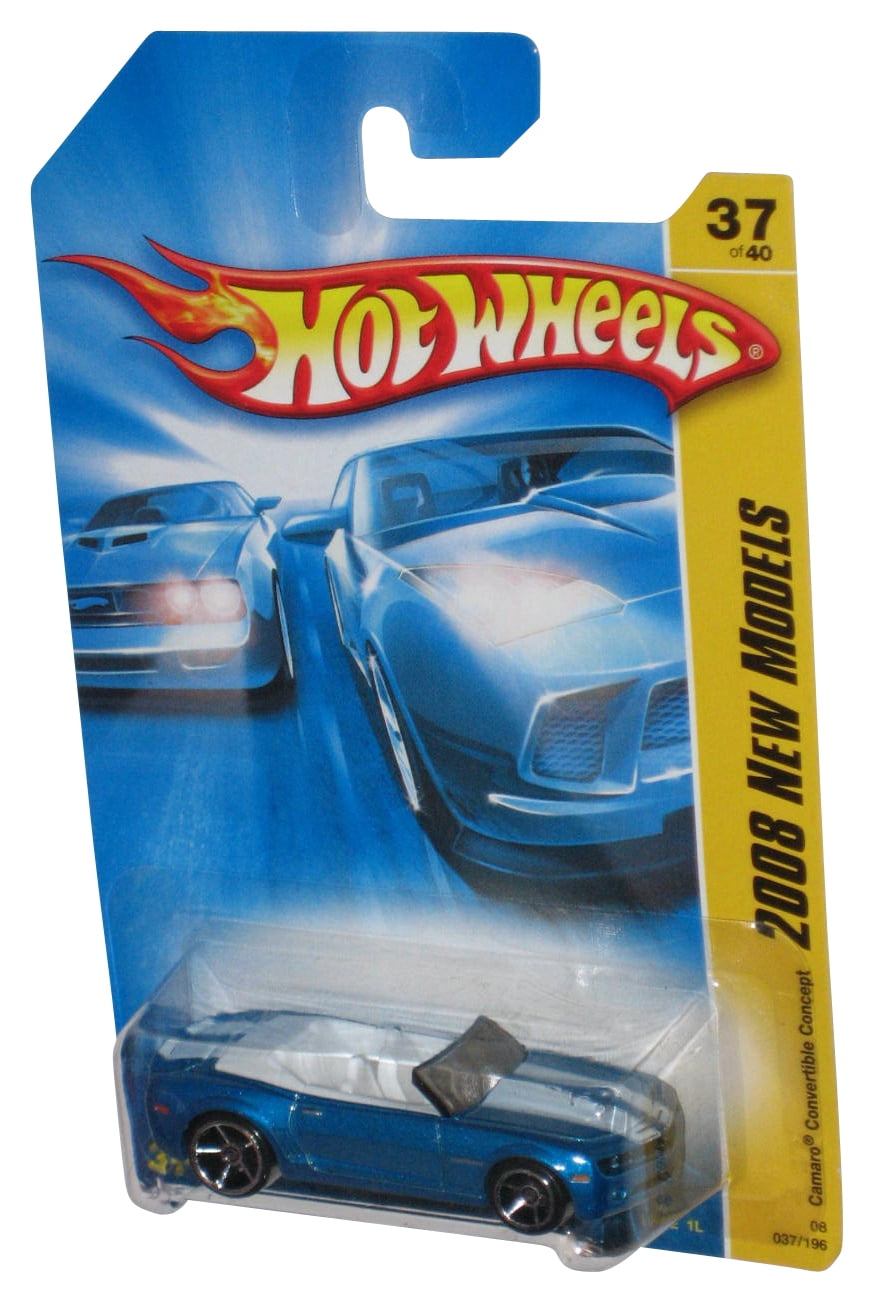 ミニカー Hot Wheels Camaro Convertible Concept 50 Amazon.com: 2008 Hot Wheels New Models White Camaro