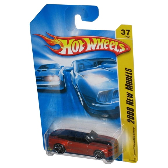Hot Wheels 2008 New Models 37/40 Metallic Orange Camaro Convertible Concept Car 037/196