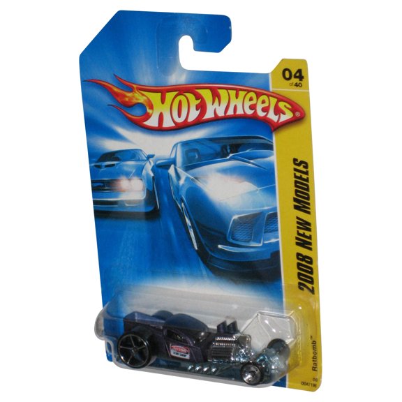Hot Wheels 2008 New Models 4/40 Purple Ratbomb Die-Cast Car 004/196