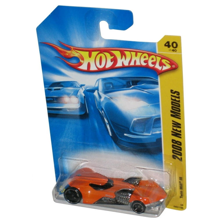 Hot Wheels 2008 New Models 40/40 (2007) Orange Twin Mill III