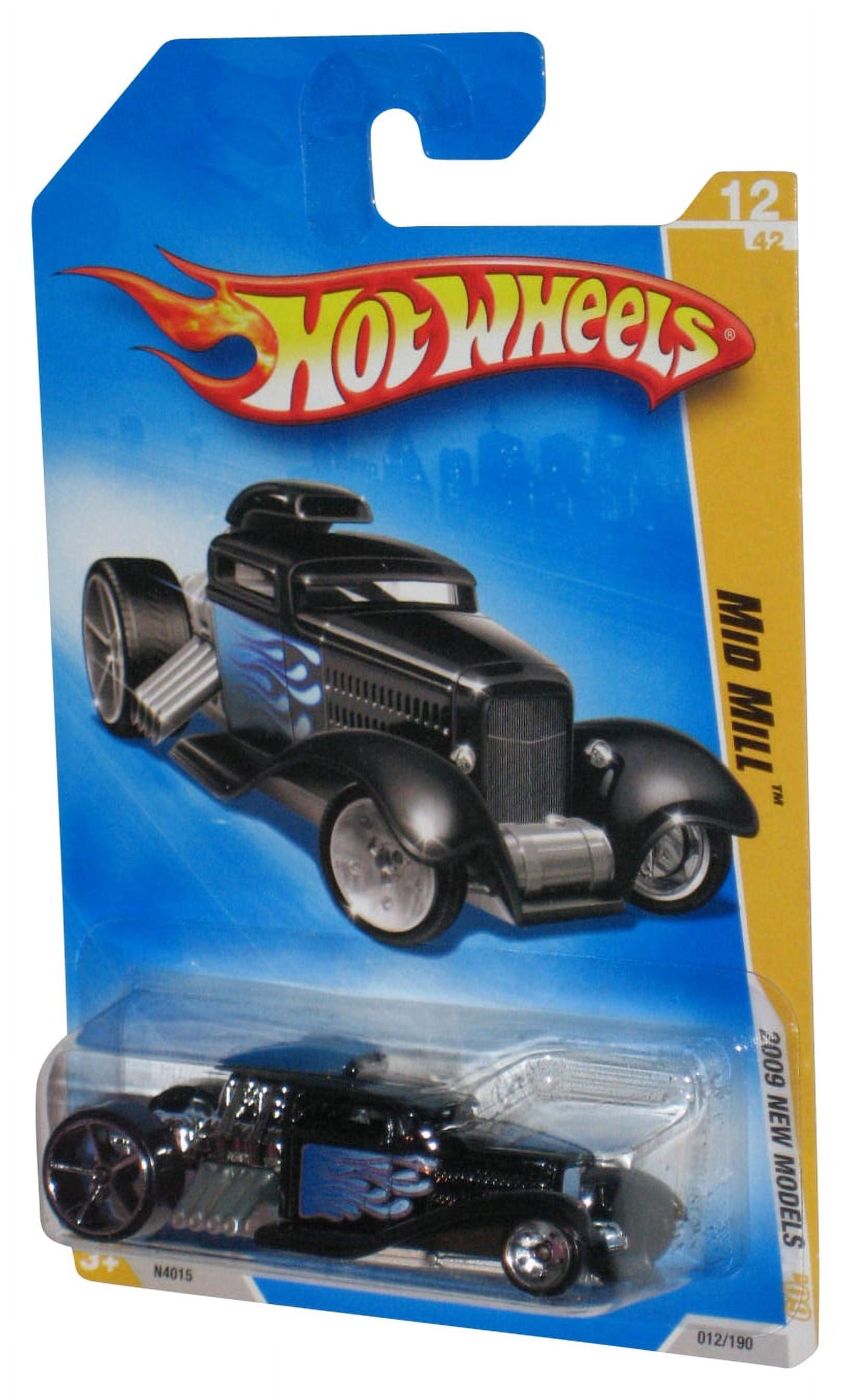Hot Wheels 2009 New Models 12/42 Black Mid Mill Die-Cast Toy Car