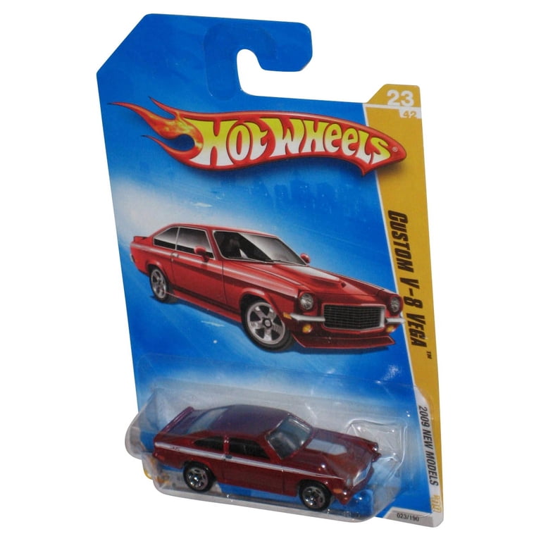 Hot Wheels 2009 New Models 23/42 Red Custom V-8 Vega Toy Car 023