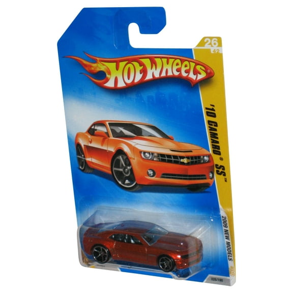 Hot Wheels 2009 New Models 26/42 Copper Orange '10 Camaro SS Car 026/190 - (Cracked Plastic)