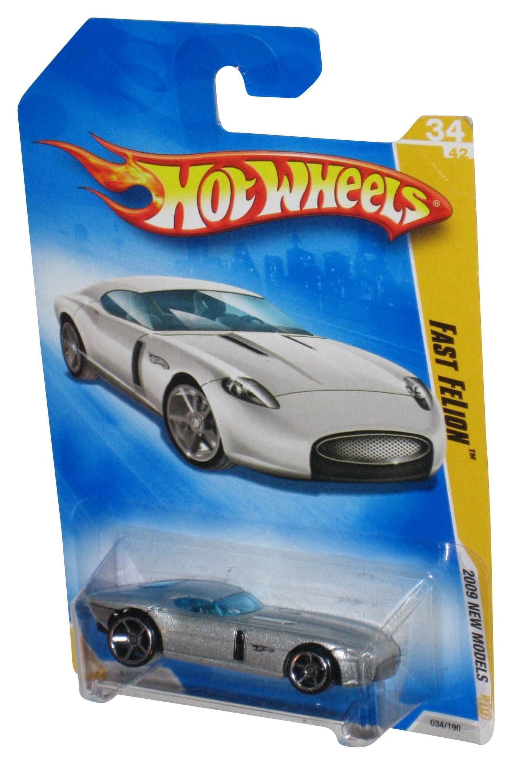 Hot Wheels 2009 New Models 34/42 Silver Fast Felion Car