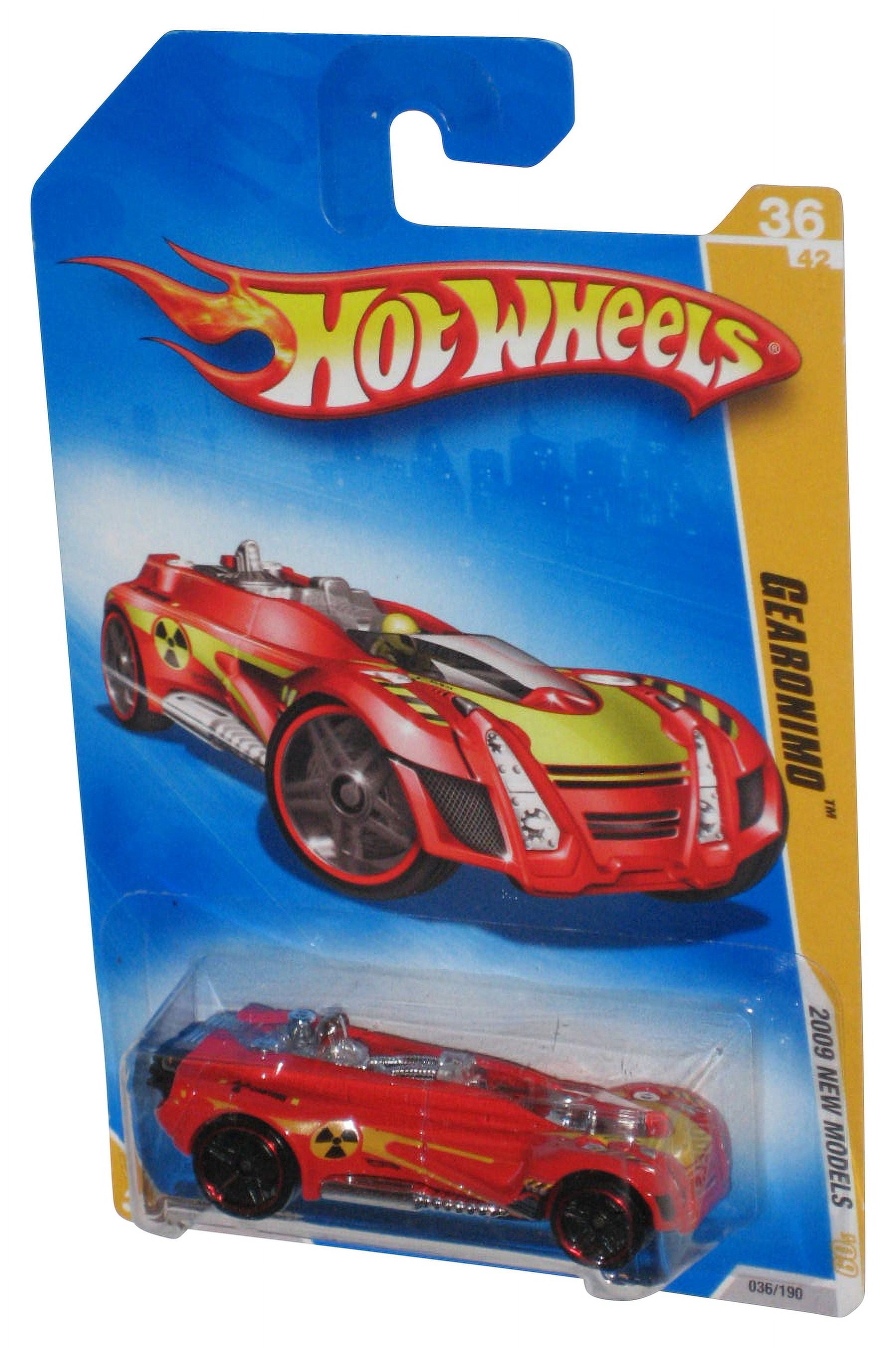 Hot Wheels 2009 New Models 36/42 Red Gearonimo Toy Car
