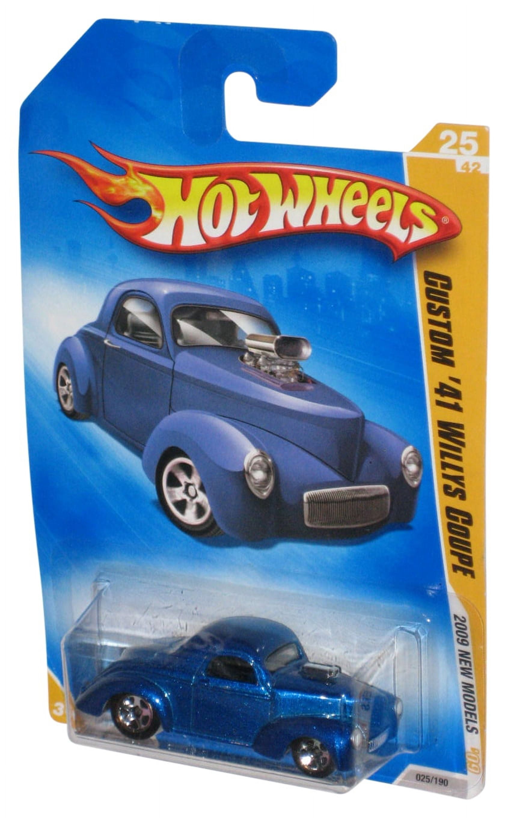 Hot Wheels 2009 New Models Blue Custom '41 Willys Coupe