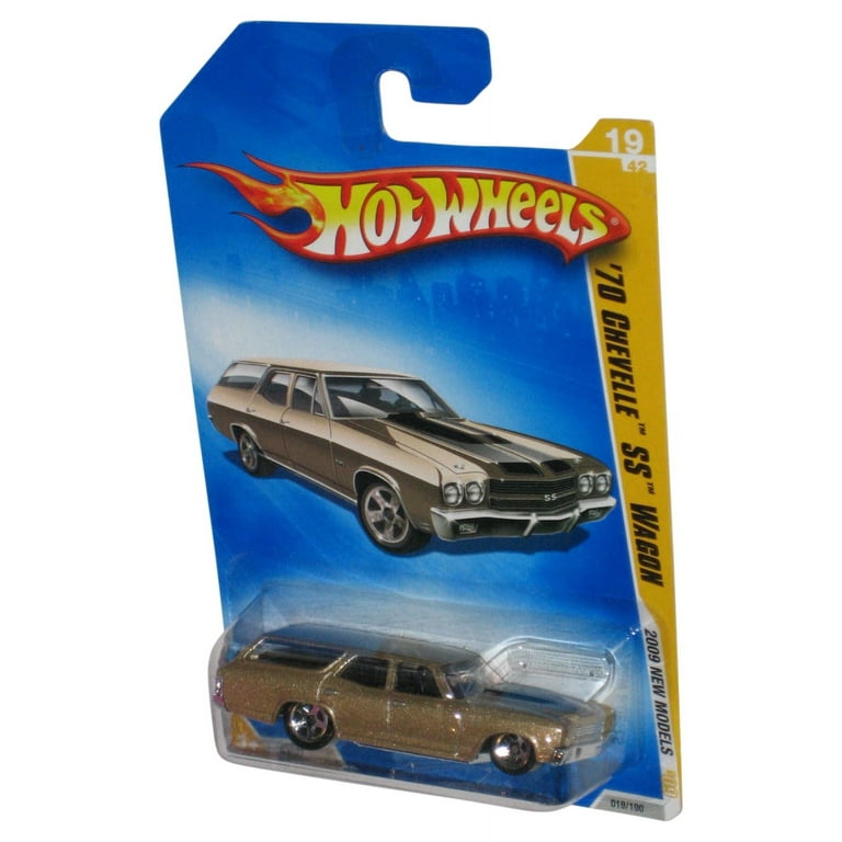 Hot Wheels '70 Chevelle SS Wagon 10台 Amazon.com: Hw Flames 3/10 - '70 Chevelle SS Wagon (Yellow