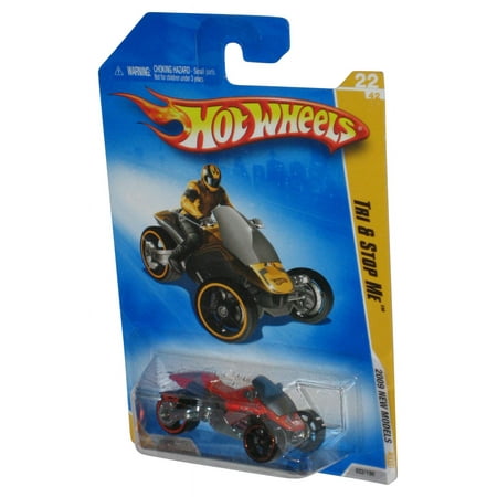 Hot Wheels 2009 New Models Orange Tri & Stop Me Toy Bike 022/190