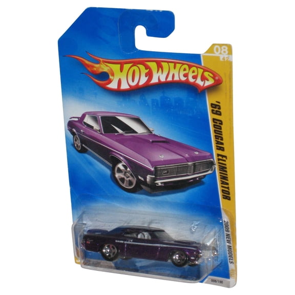 Hot Wheels 2009 New Models Purple '69 Cougar Eliminator Car 008/190