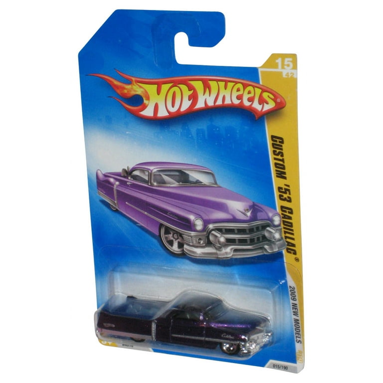 Hot Wheels 2009 New Models Purple Custom '53 Cadillac Toy Car 015