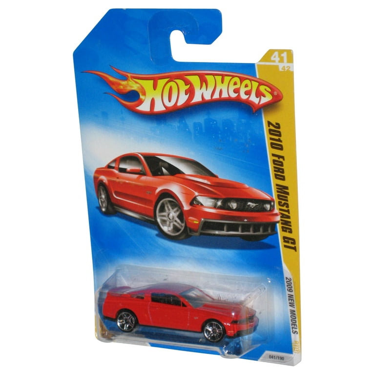 Hot Wheels 2009 New Models Red 2010 Ford Mustang GT Toy Car