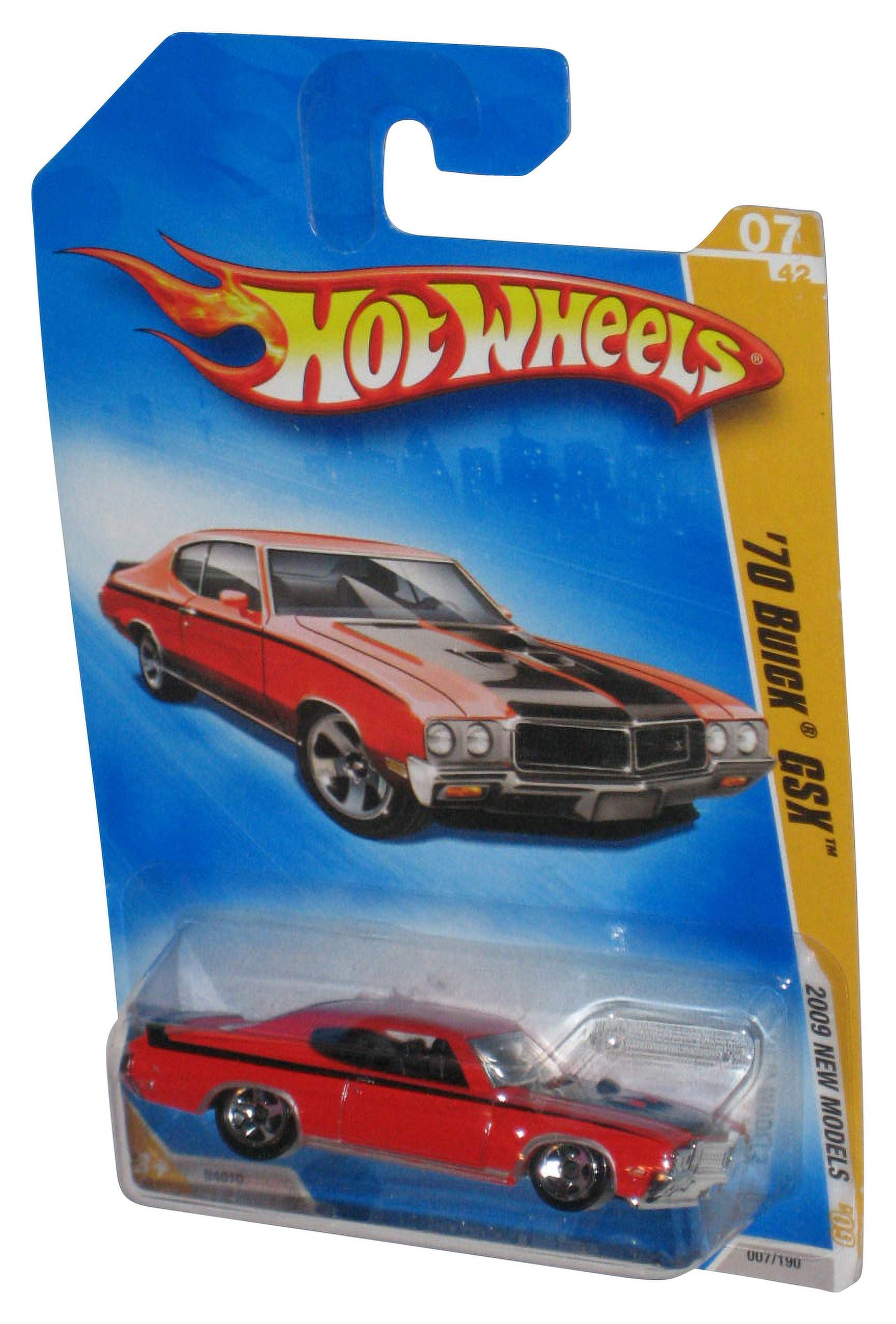 Hot Wheels 2009 New Models Red '70 Buick GSX Toy