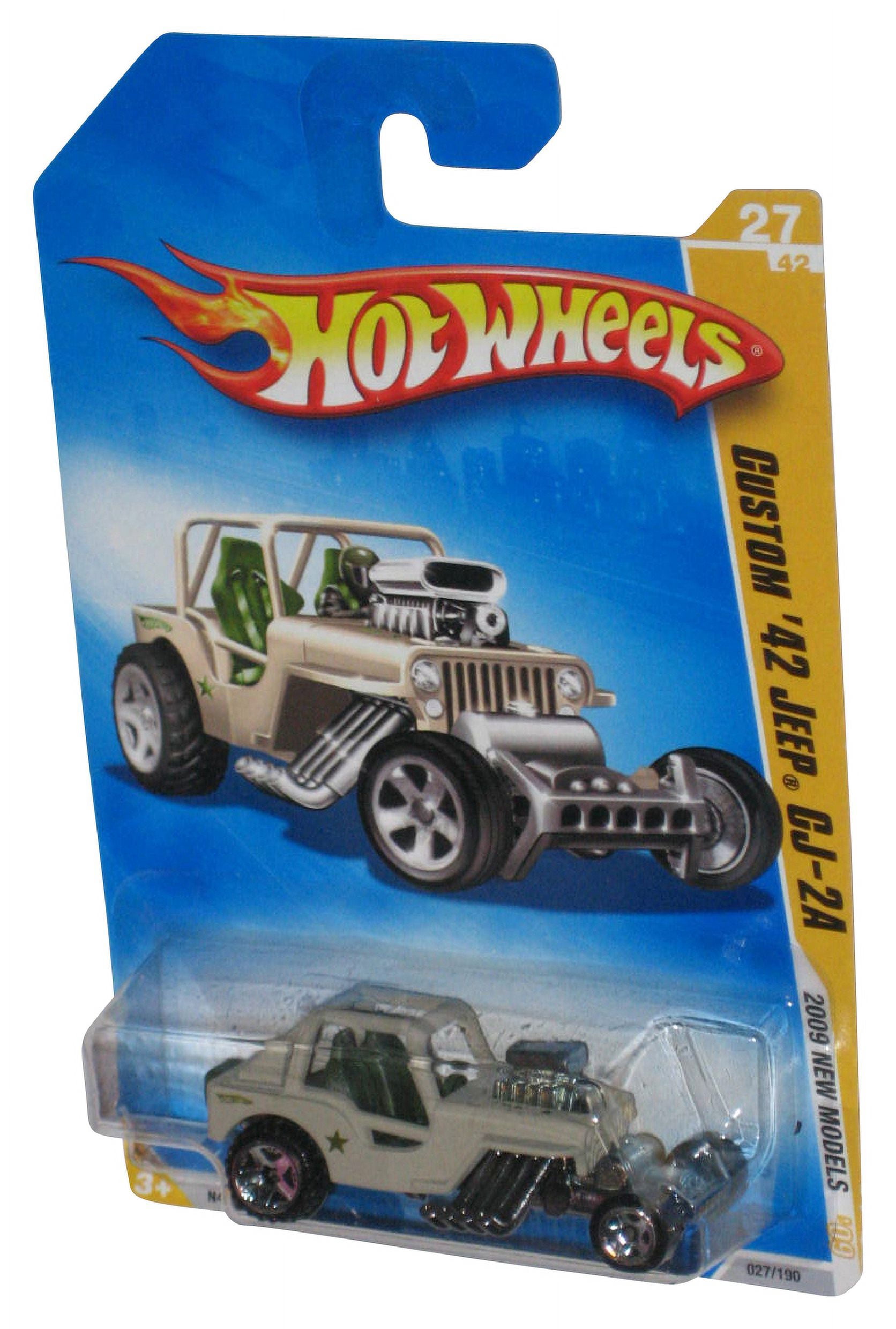 Hot Wheels 2009 New Models Sand Custom '42 Jeep CJ2A