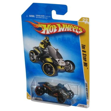 Hot Wheels 2009 New Models Yellow Tri & Stop Me Toy Bike 22/190