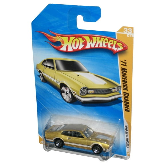 Hot Wheels 2010 New Models '10 33/44 Gold '71 Maverick Grabber Car 033/240