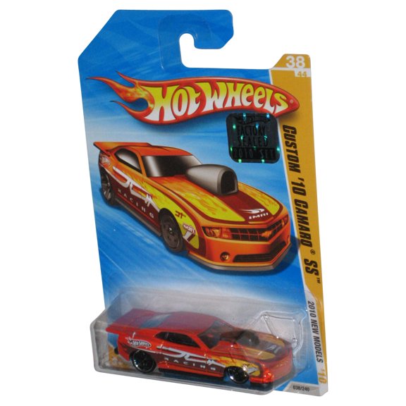 Hot Wheels 2010 New Models '10 38/44 Orange Custom '10 Camaro SS Car 038/240 - (Factory Sealed Sticker)