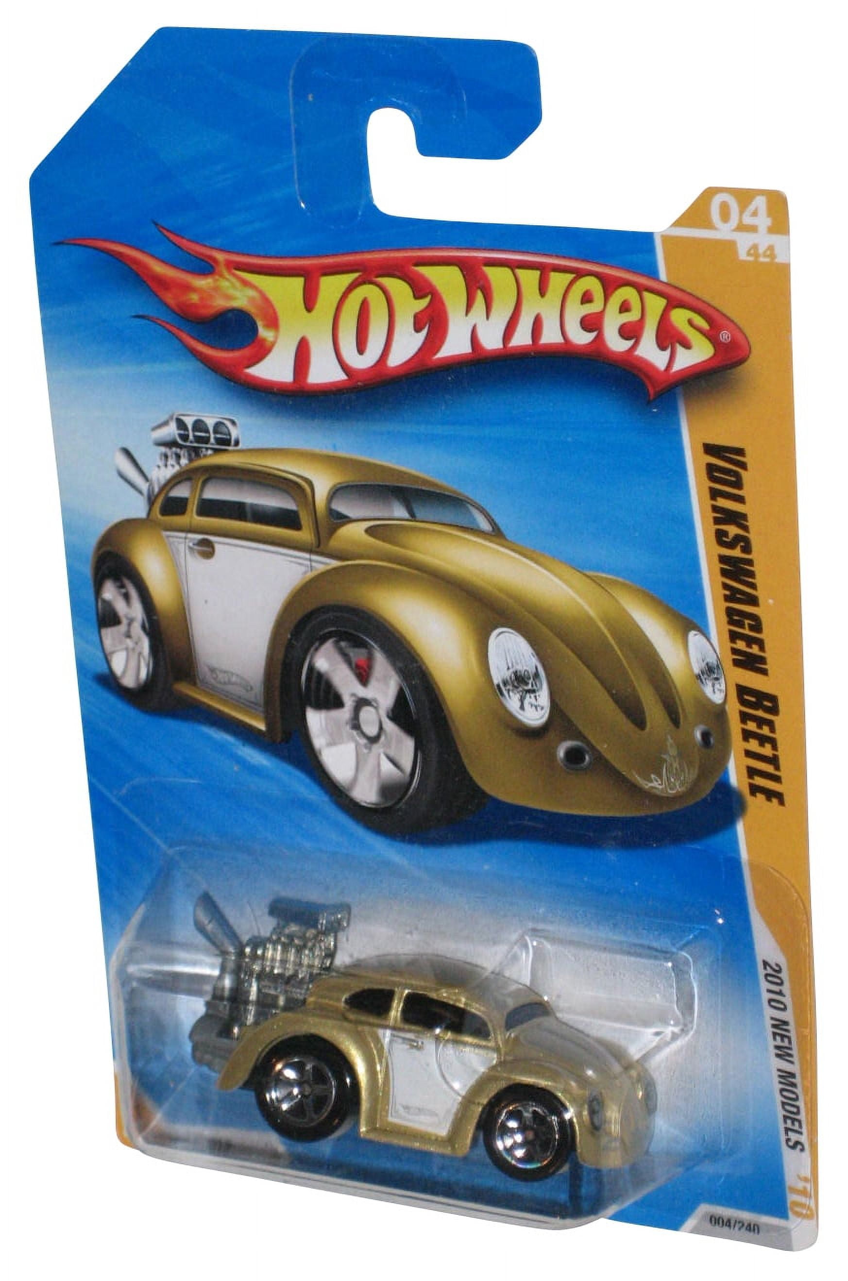Hot Wheels 2010 New Models '10 Gold Volkswagen Beetle Car