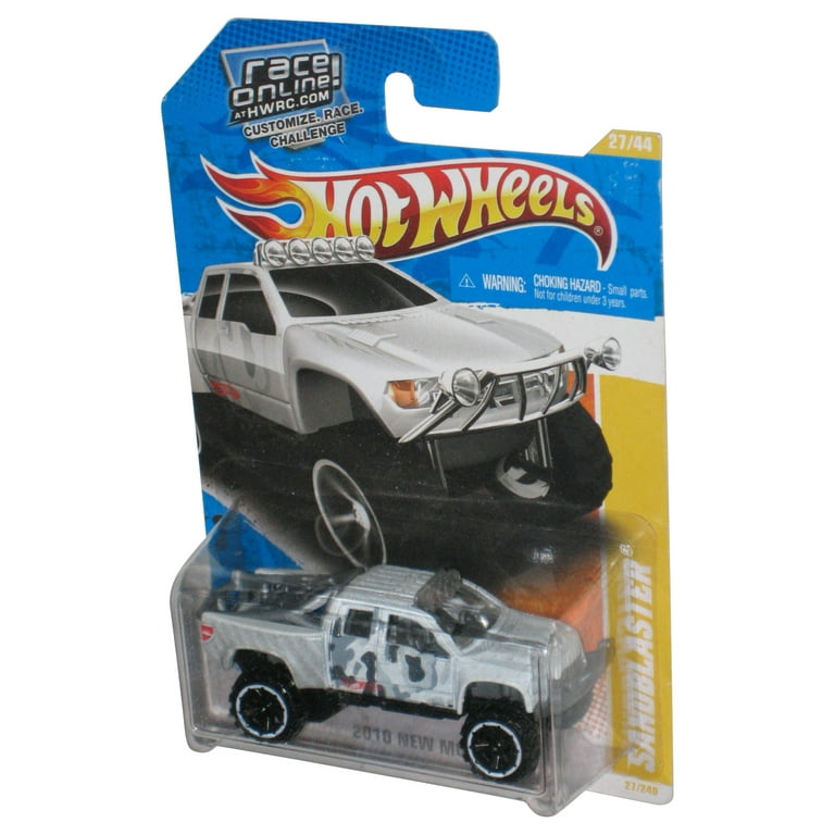 Hot Wheels 2010 New Models 27 44 White Sandblaster Toy Truck 27 248