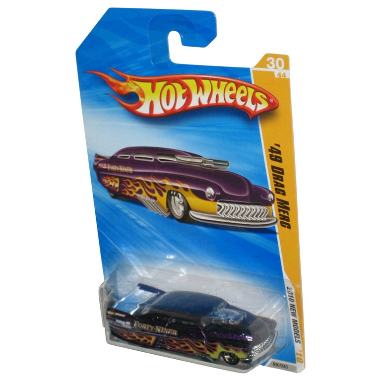 Hot Wheels 2010 New Models 30/44 Purple '49 Drag Merc Toy