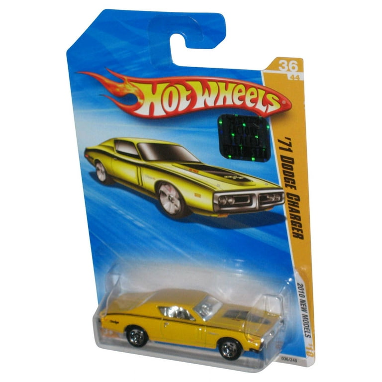 Hot Wheels 2010 New Models 36/44 Yellow '71 Dodge Charger Hot Wheels 2010 New Models 36/44 Yellow '71 Dodge Charger