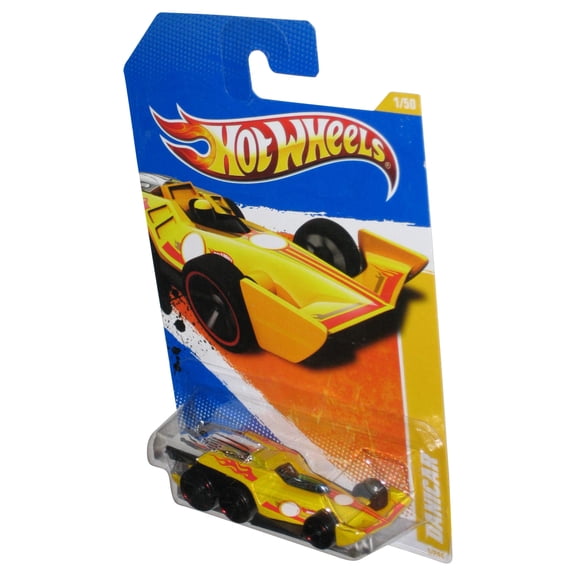Hot Wheels 2011 New Models 1/50 Yellow Danicar Toy Car 1/244