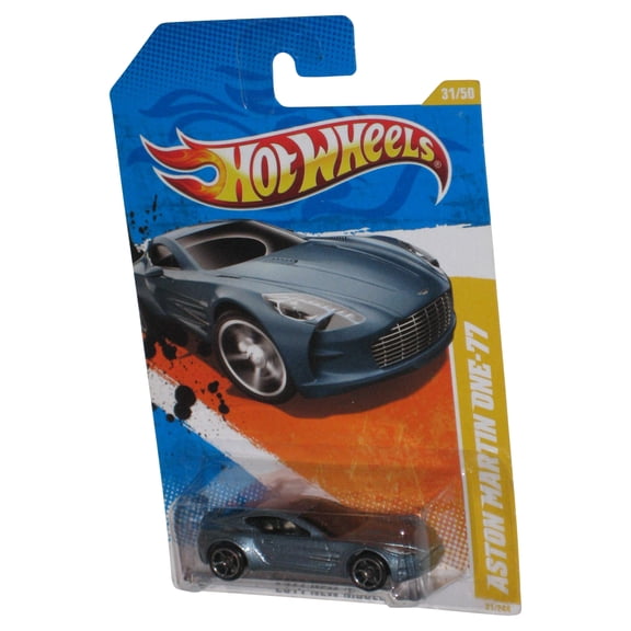Hot Wheels 2011 New Models 31/50 Gray Aston Martin One-77 Toy Car 31/244