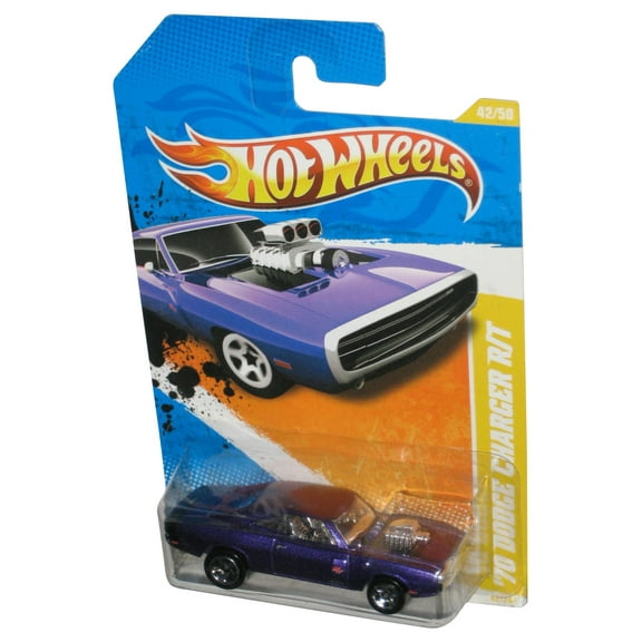 Hot Wheels 2011 New Models 42/50 Purple '70 Dodge Charger R/T Toy Car 42/244