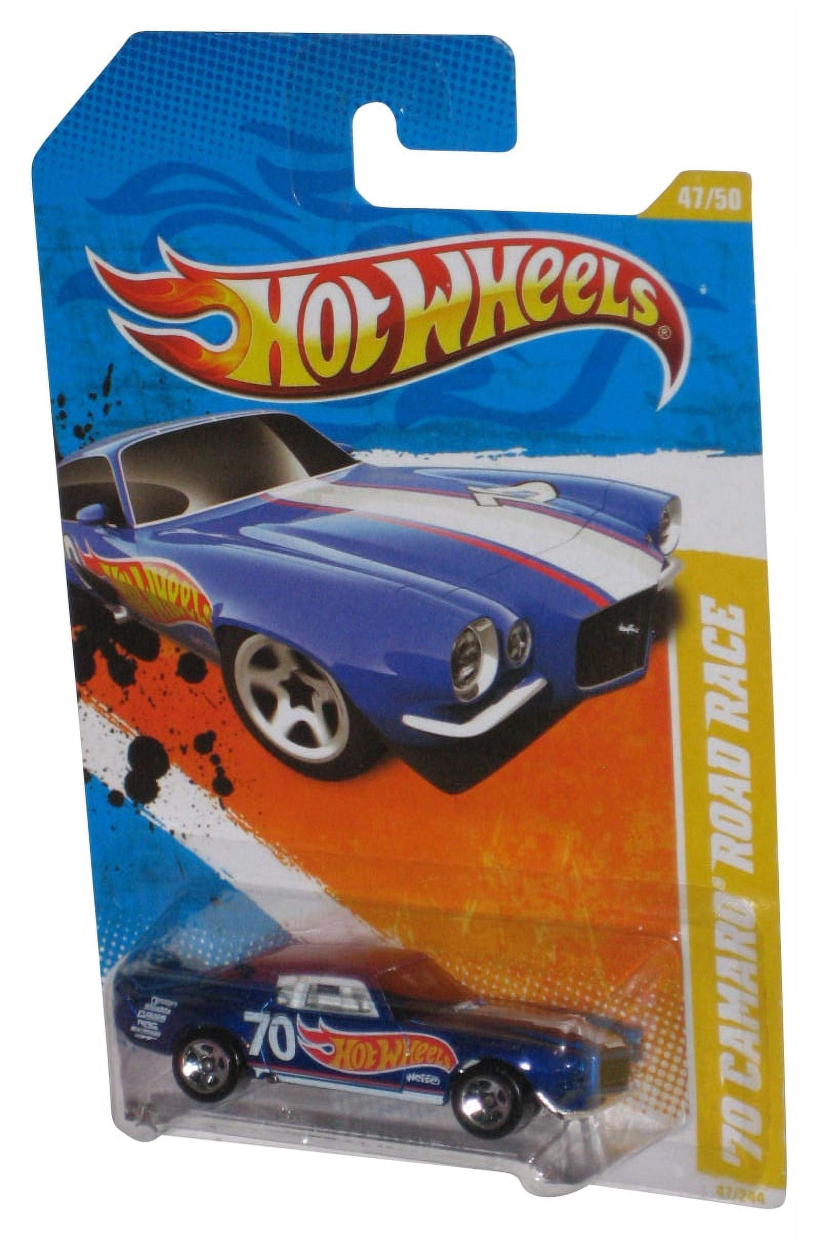 Hot Wheels 2011 New Models 47/50 Blue '70 Camaro Road Race Toy Car