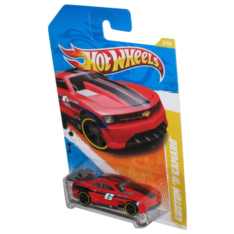 Hot Wheels 2011 New Models 5/50 (2010) Red Custom '11 Camaro Car 5