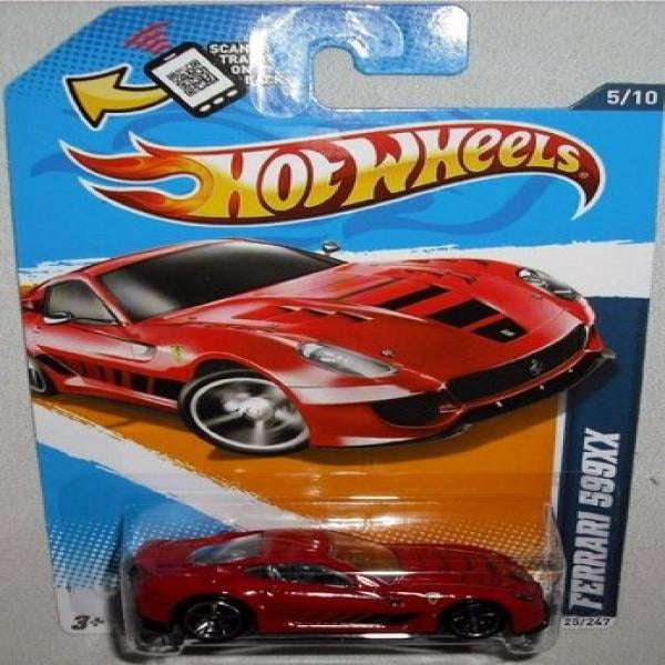Hot Wheels 2012 HW All Stars Ferrari 599XX #125 Diecast Vehicle