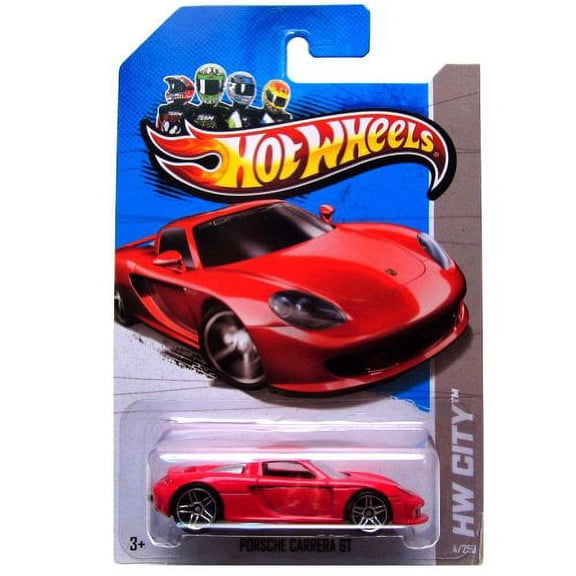 Hot Wheels 2013 Porsche Carrera GT Red Toy Car