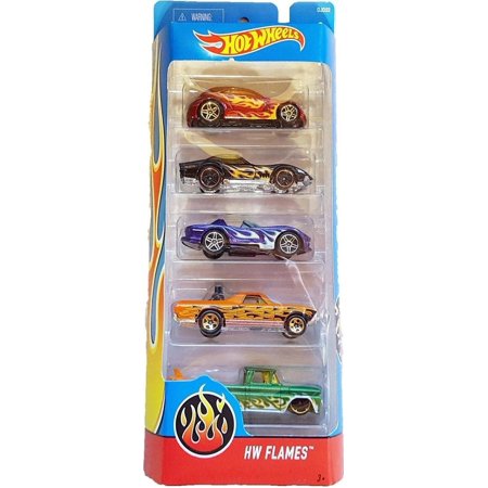 Hot Wheels, 2016 HW Flames 5-Pack