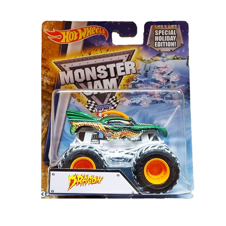 Hot Wheels - 2016 Special Holiday Edition - Monster Jam Dragon 1 