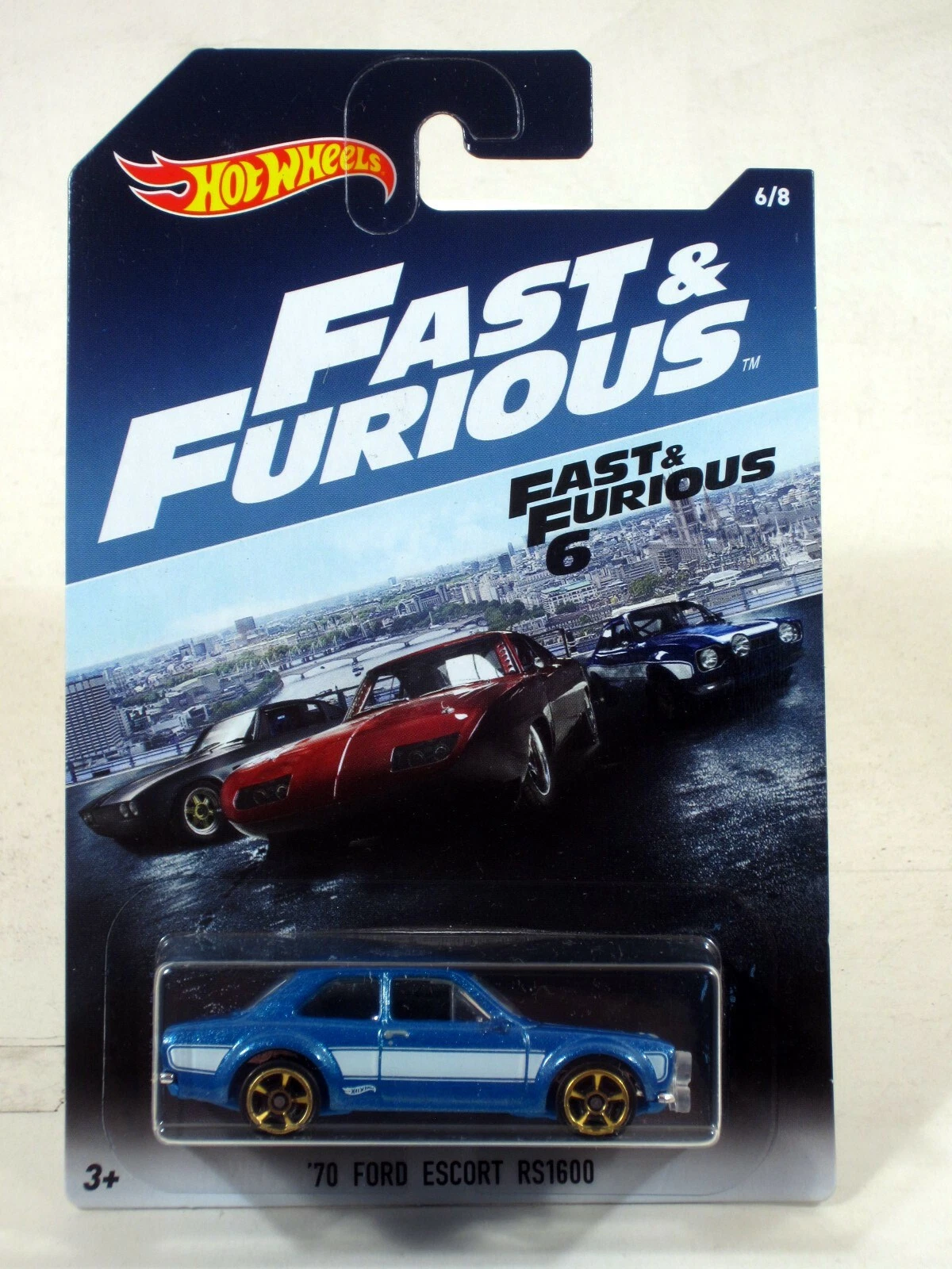 Hot Wheels 2017 Fast & Furious Car Set - Set of 8
