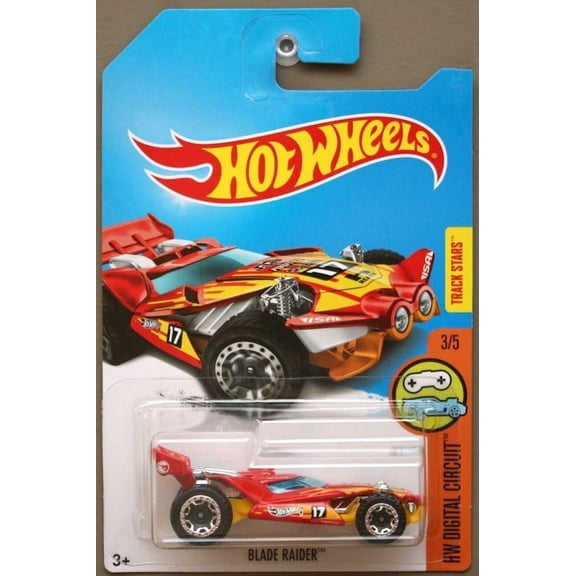 Hot Wheels 2017 Regular Treasure Hunt Hw Digital Circuit - Blade Raider