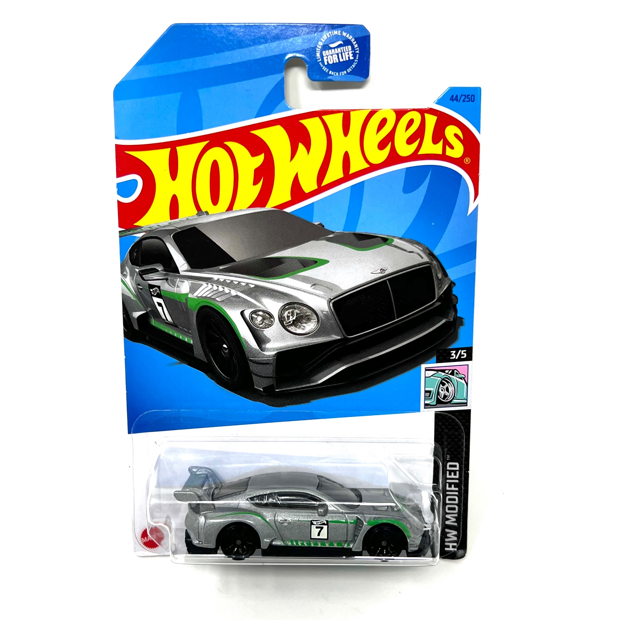 Hot Wheels 2018 Bentley Continental GT3, HW, Modifiziert, 3/5