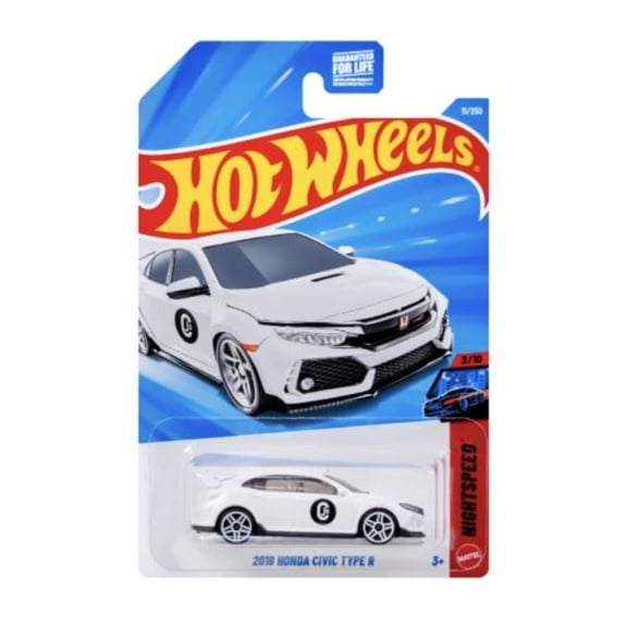 Hot Wheels 2018 Honda Civic Type R NightSpeed New 2026