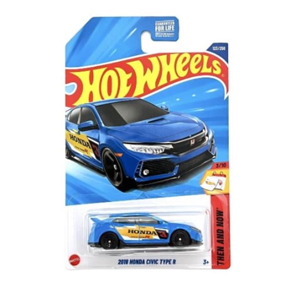 Hot Wheels 2018 Honda Civic Typer R Then and Now New 2025