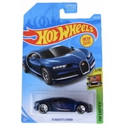 Hot Wheels 2019 HW Exotics 7/10 16 Bugatti Chiron 236/250 blue