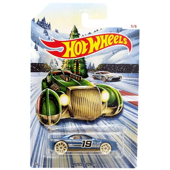 Hot Wheels 2019 Holiday Hot Rods Muscle Tone Die-Cast Car