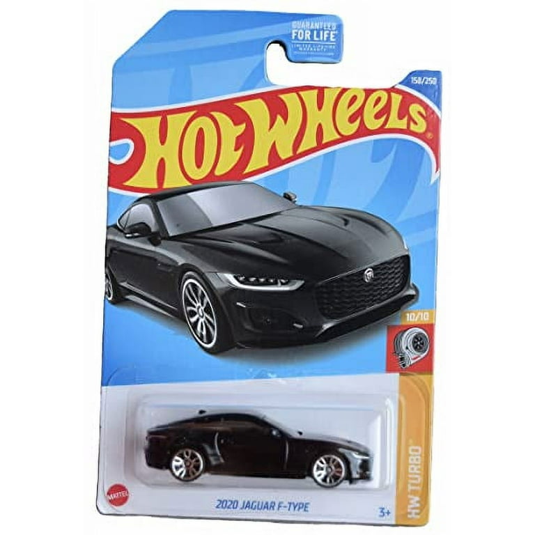 Hot Wheels 2020 Jaguar F Type Black 2022 HW Turbo Walmart
